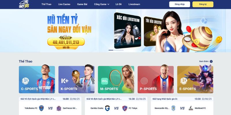 Tổng quan sơ lược về nhà cái SKY88